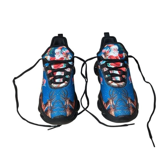 Women’s Santa Sneakers, Size US 6.5 (37) - Picture 5 of 7